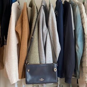 Coach Crossbody Bag Dark Blue